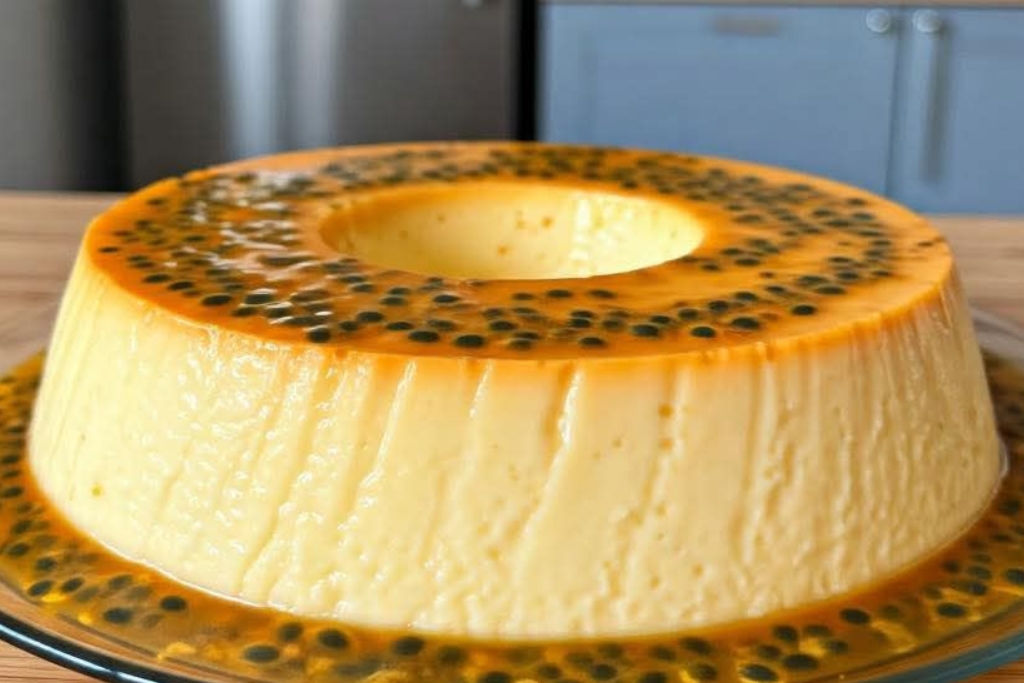 Pudim de Maracuja de Liquidificador