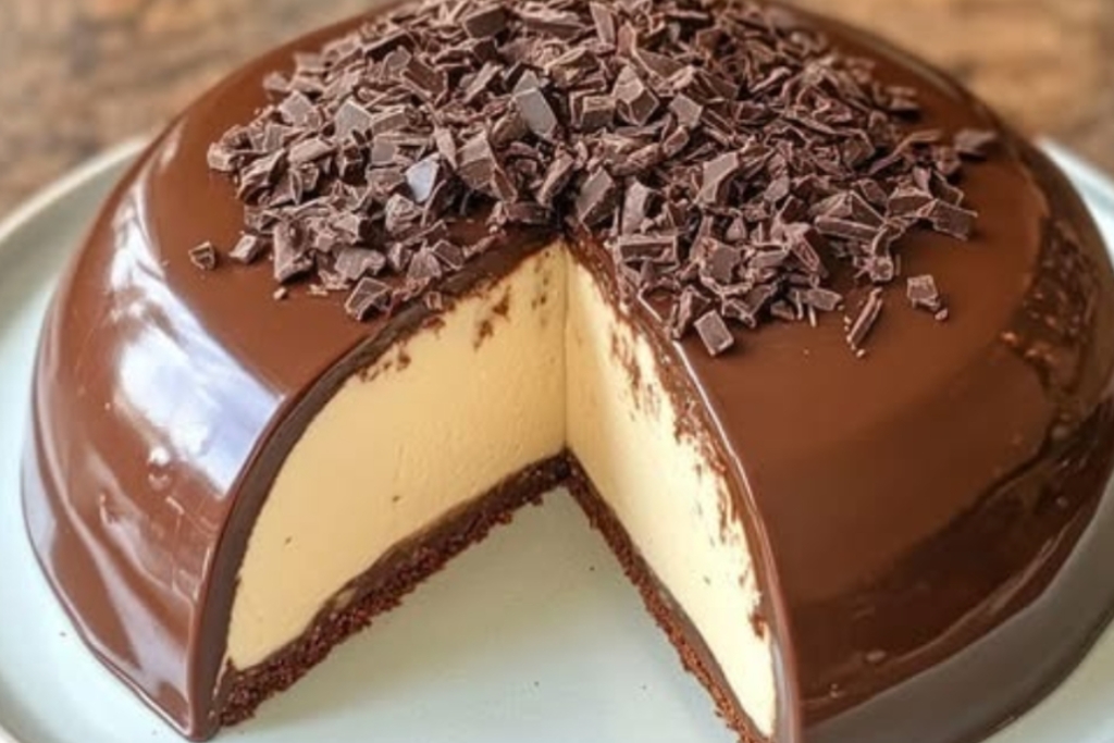 Sobremesa Gelada de Chocolate